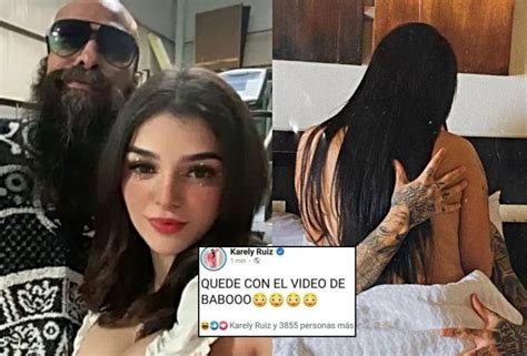 video sin censura de karely ruiz|¡Sin censura! Karely Ruiz y Babo juntos en video para。